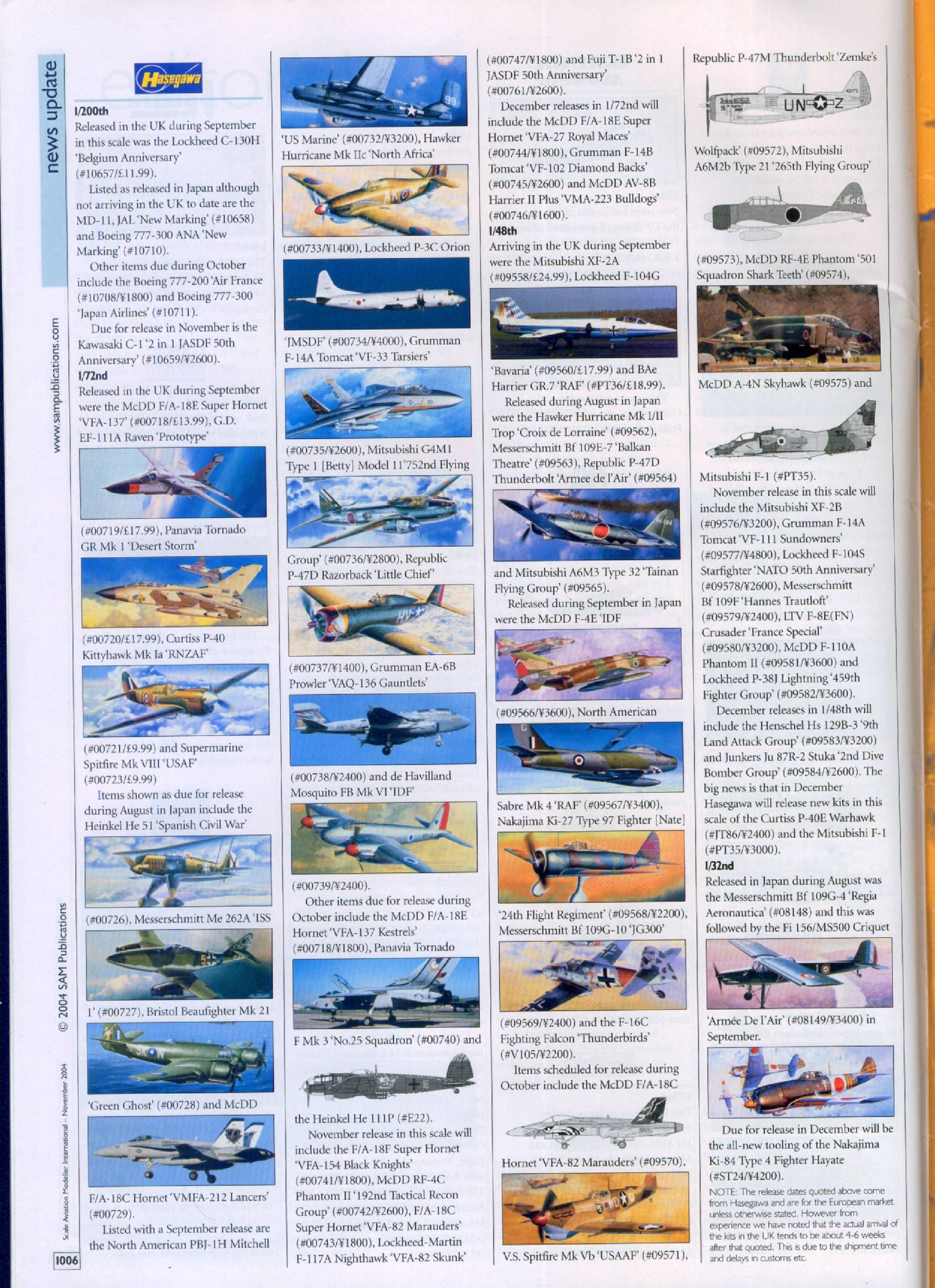 Scale Aviation Modeller International 2004-11